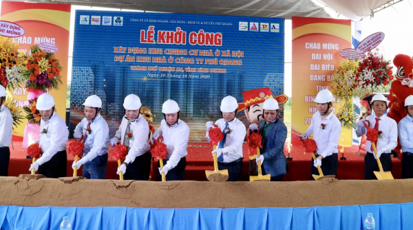 Bình Dương: Khởi công xây dựng khu nhà ở xã hội Phú Quang