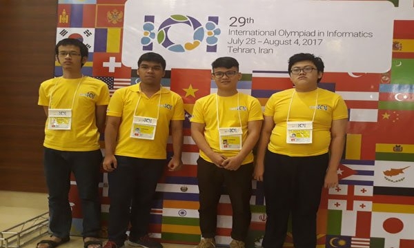 Việt Nam đạt huy chương vàng Olympic Tin học quốc tế