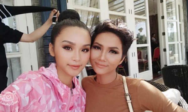 Đôi bạn thân đẹp nhất tại Hoa hậu Hoàn vũ Việt Nam 2017