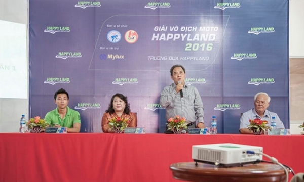 Công bố Giải đua xe máy kiểu mới ở Việt Nam, diễn ra tại HappyLand