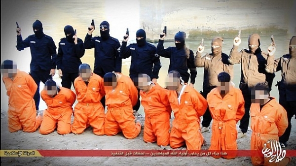 IS công bố video vụ hành quyết tập thể đầu tiên