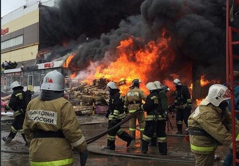 Người Việt bị thương trong vụ cháy chợ nghiêm trọng ở Nga