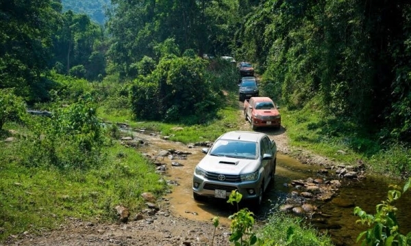 Cùng Toyota Hilux trải nghiệm Vườn Quốc gia Pù Mát