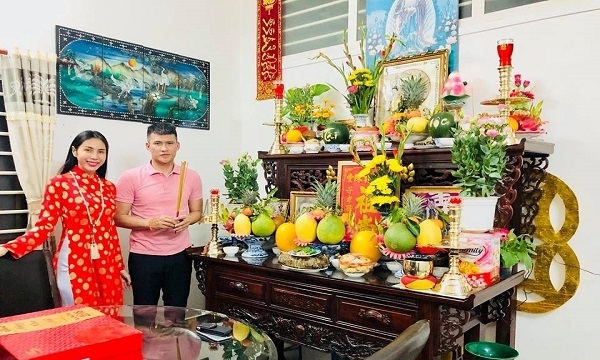 Đón xuân Kỷ Hợi cùng gia đình nghệ sĩ Việt