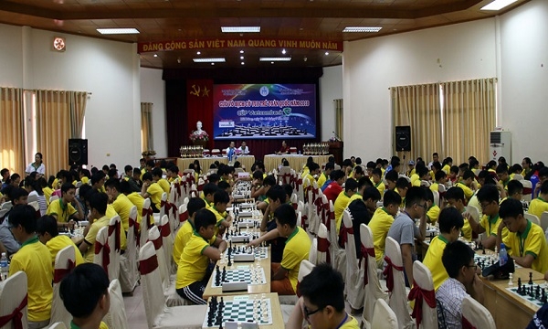 1.250 kỳ thủ tham dự Giải vô địch Cờ vua trẻ toàn quốc 2019