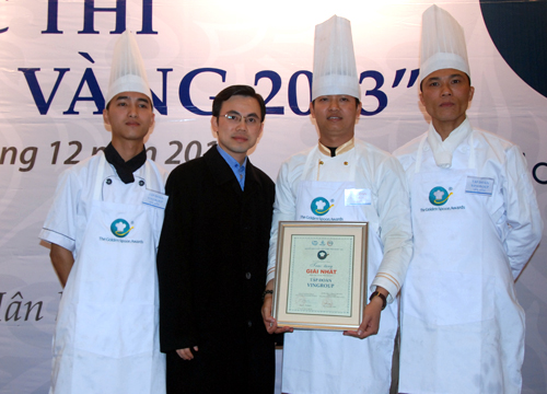 3 tỷ đồng tôn vinh đầu bếp Việt