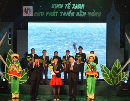 Ajinomoto Việt Nam đạt Doanh nghiệp Kinh tế xanh 2013