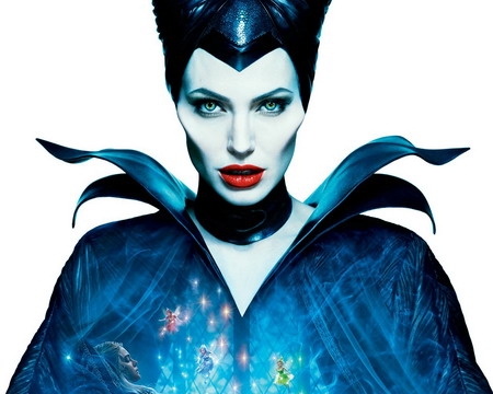 Angelina Jolie ‘nuốt chửng’ công chúa trên poster ‘Maleficent’
