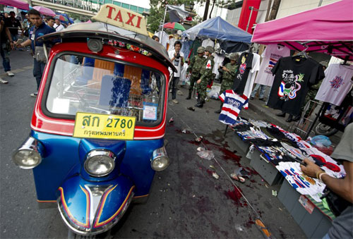 Bạo lực leo thang tại Thái Lan, hai trẻ em thiệt mạng
