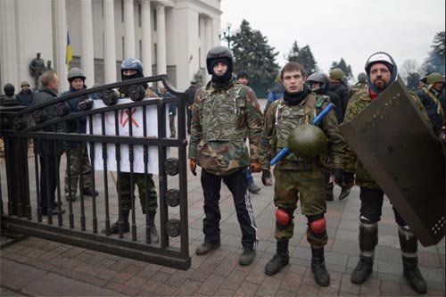Các lực lượng nào đang canh giữ Kiev?
