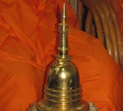 Campuchia thu hồi tháp xá lợi bằng vàng bị trộm