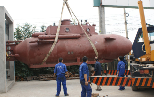 Doanh nhân Thái Bình sẽ thử nghiệm tàu ngầm tuần tới