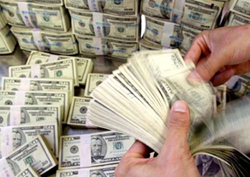 Dự trữ ngoại hối tăng thêm 4 tỷ USD