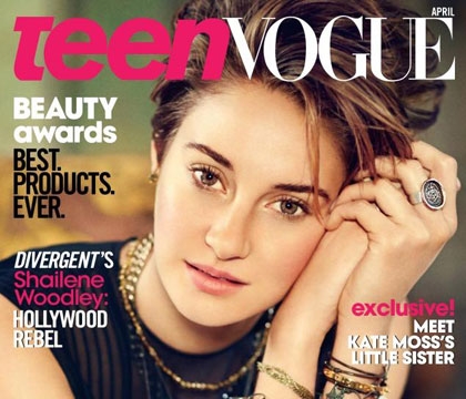 Em gái Kate Moss lần đầu lên trang bìa Teen Vogue