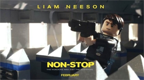 Fan tung trailer ‘Non-Stop’ phiên bản Lego cực hài