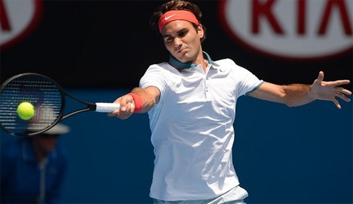 Federer tốc hành vào vòng bốn                                                   Cặp Pique – Shakira ‘vượt mặt’ vợ chồng Becks