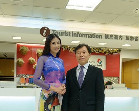 Hoa hậu Ngọc Hân trở thành ”Đại sứ du lịch”?
