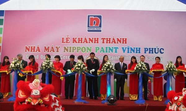 Khánh thành Nhà máy Nipon Paint Vĩnh Phú
