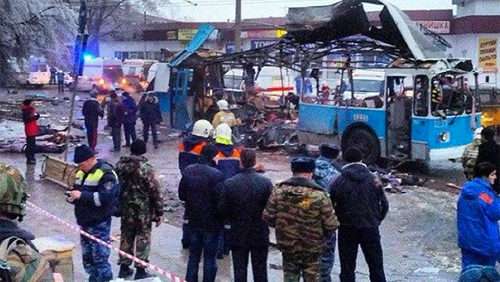 Khủng bố xe buýt ở Nga, 10 người chết