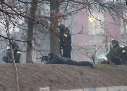 Kiev bị tố mượn lính đánh thuê bắn người biểu tình