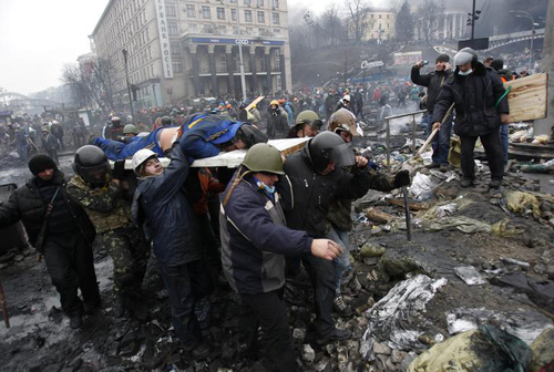 Lệnh ngừng bắn bị phá vỡ, 75 người chết ở Kiev