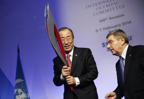 Liên Hợp Quốc kêu gọi ngừng bắn trong thời gian Olympic