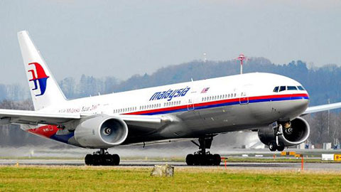 Máy bay Malaysia chở 239 người rơi gần Phú Quốc