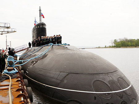 Ngày 30/12, tàu ngầm Hà Nội sẽ về tới Cam Ranh