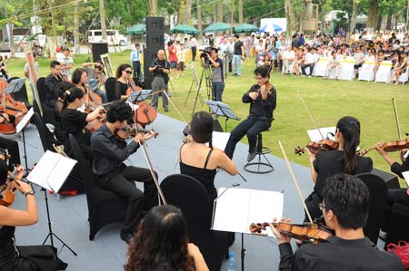 Nghe nhạc cổ điển giữa ‘thành phố Xanh’ Ecopark