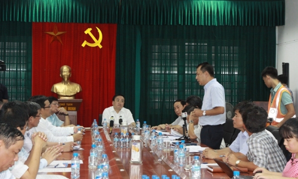 Phó thủ tướng Hoàng Trung Hải kiểm tra dự án đường Nhật Tân – Nội Bài và nhà ga T2