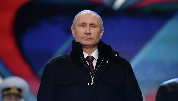 Putin đệ trình hiệp ước hợp nhất Crưm lên Quốc hội Nga