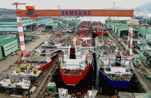 Samsung có thể tham gia tái cơ cấu ngành đóng tàu VN