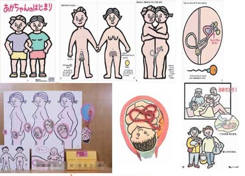 ‘Sốc’ cách mẹ Nhật dạy con giới tính
