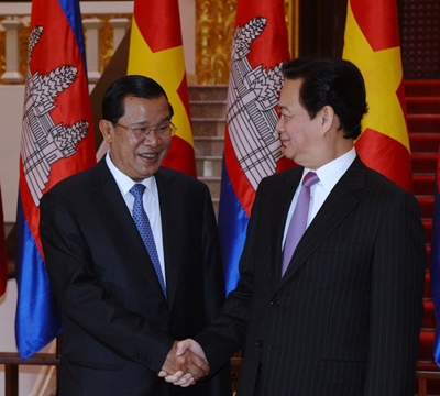Thủ tướng Campuchia thăm Việt Nam