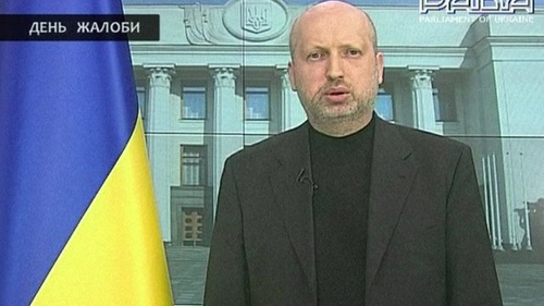 Tổng thống tạm quyền Ukraine muốn thân châu Âu