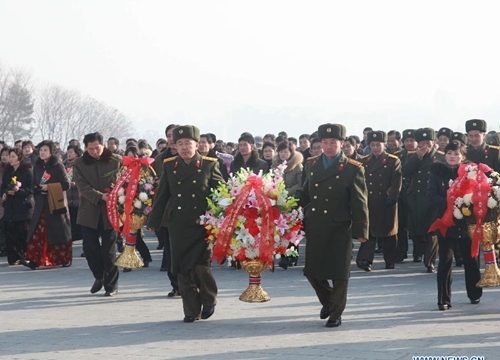 Triều Tiên kỷ niệm hai năm ngày mất của Kim Jong-il