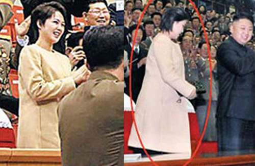 Vợ Kim Jong-un có thể đang mang thai