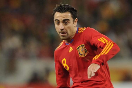 Xavi và chặng đường trở thành huyền thoại ở tuyển Tây Ban Nha