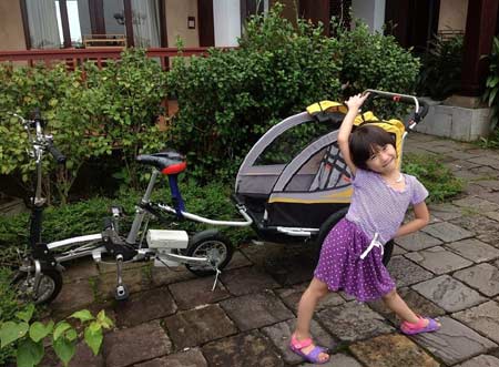 Xe đạp điện “bỏ túi”- Phương tiện của không gian đô thị