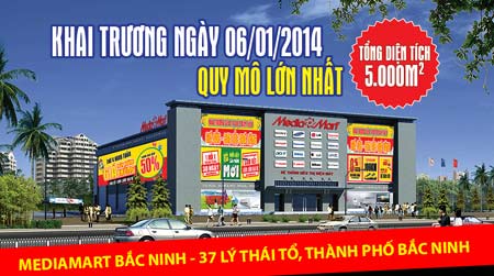 Media Mart khai trương siêu thị điện máy thứ 10 ở Bắc Ninh