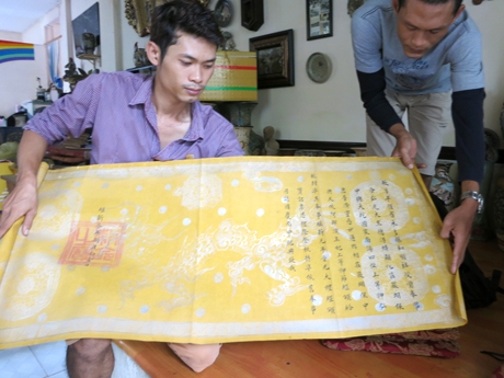 Trao trả sắc phong nhà Nguyễn về Bình Thuận