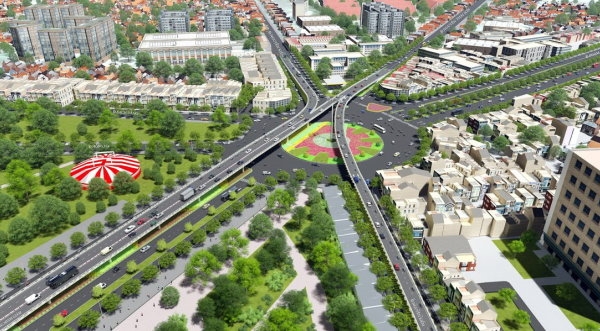 Đầu tư 504 tỷ đồng xây cầu vượt chữ N tại vòng xoay Phạm Văn Đồng - Nguyễn Kiệm