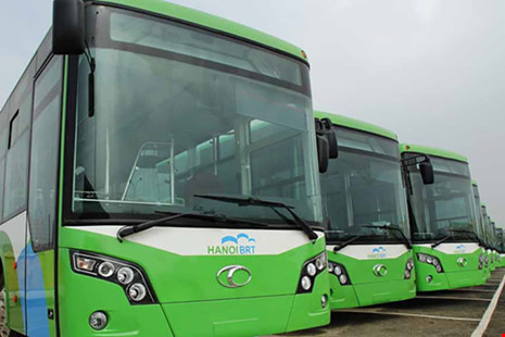 Hà Nội: Xe buýt nhanh không thu phí hành khách trong tháng đầu