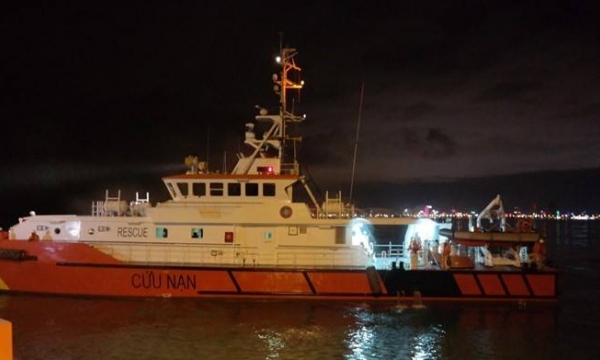 6 ngư dân được cứu nạn gần khu vực quần đảo Hoàng Sa