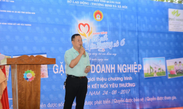 Họp báo giới thiệu chương trình 'Hành trình kết nối yêu thương' số 6 tại Quảng Nam