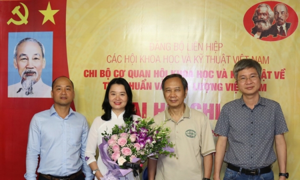 Đại hội Chi bộ cơ quan Hội KH&KT về Tiêu chuẩn và Chất lượng Việt Nam, nhiệm kỳ 2020 – 2022