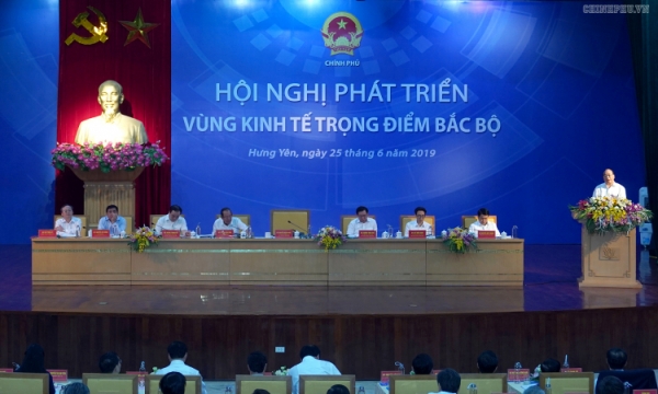 Thủ tướng Nguyễn Xuân Phúc chủ trì Hội nghị phát triển vùng kinh tế trọng điểm Bắc Bộ 