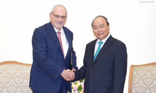 Thủ tướng Chính phủ Nguyễn Xuân Phúc tiếp Tổng Giám đốc Tổ chức Tài chính Quốc tế 