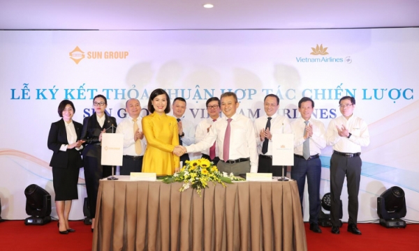 Sun Group ký kết hợp tác chiến lược với Vietnam Airlines, phát triển nhiều sản phẩm mới