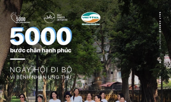 Ngày hội đi bộ vì bệnh nhân ung thư Việt Nam 